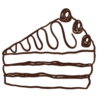 Icon eines Tortenstücks