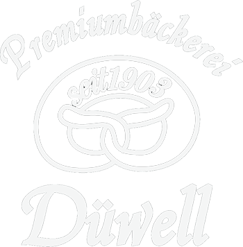 Premiumbäckerei Düwell - Logo in weiß